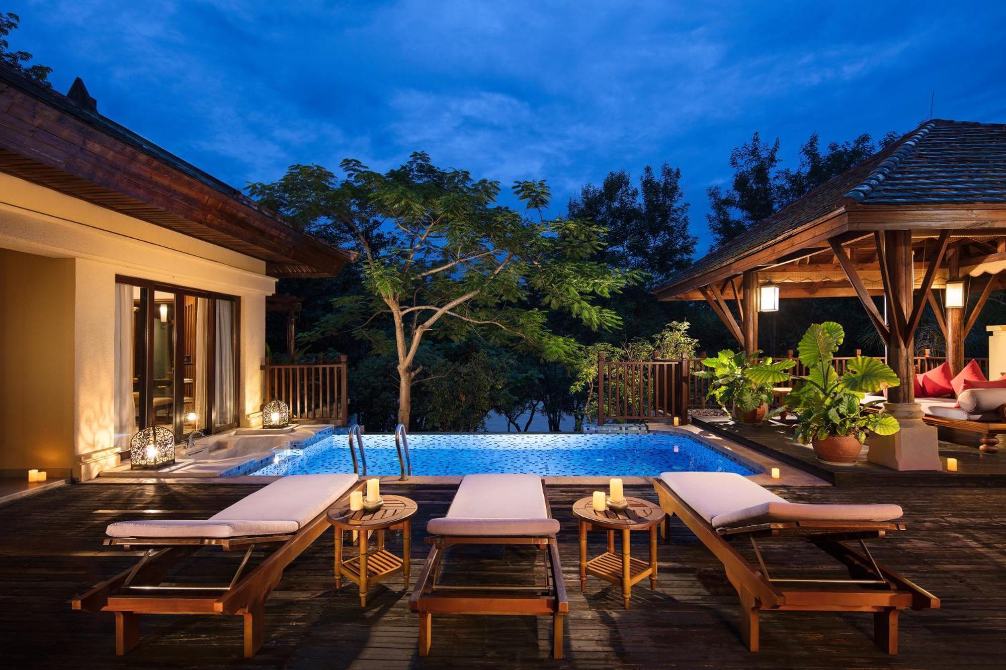 Anantara Xishuangbanna Resort Jinghong Buitenkant foto